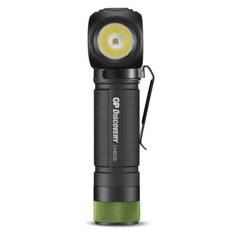 Svietidlo LED nabíjacia čelovka GP Discovery CHR35, 600 lm EMOS 12