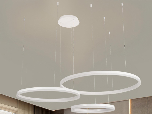 LED závesné svietidlo s diaľkovým ovládačom 125W - J4384/W