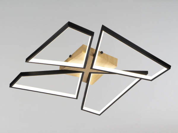 LED stropné svietidlo s diaľkovým ovládačom 115W - TA1312/BW 14