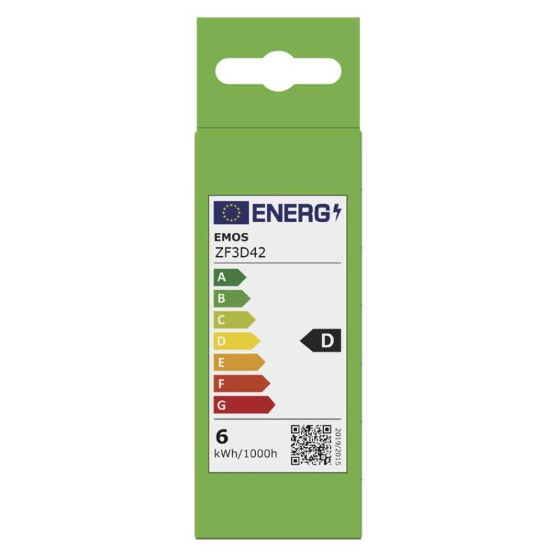 LED FLM CANDLE 5,9W(60W) 806lm E14 WW 6