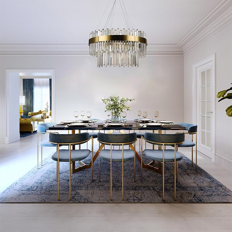 LED krištáľové svietidlo + diaľkový ovládač 80W - J6339/C 5