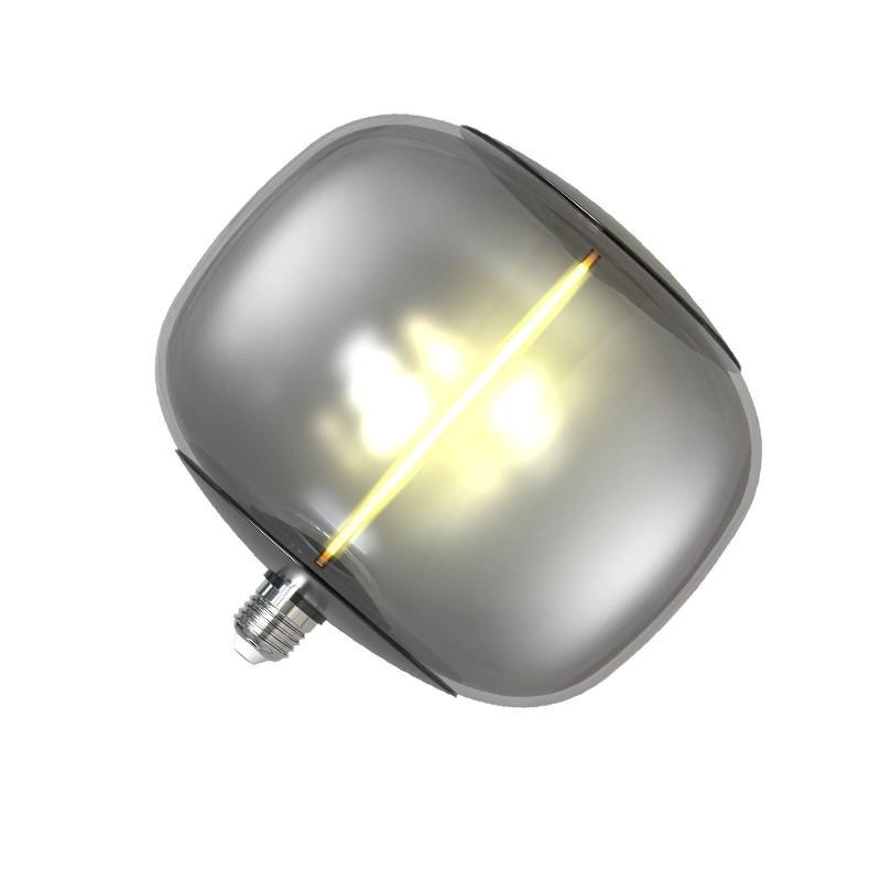 LED dekoratívna žiarovka / filament 4W SMOKE - T220 / E27 / 1800K - ZSF103 2