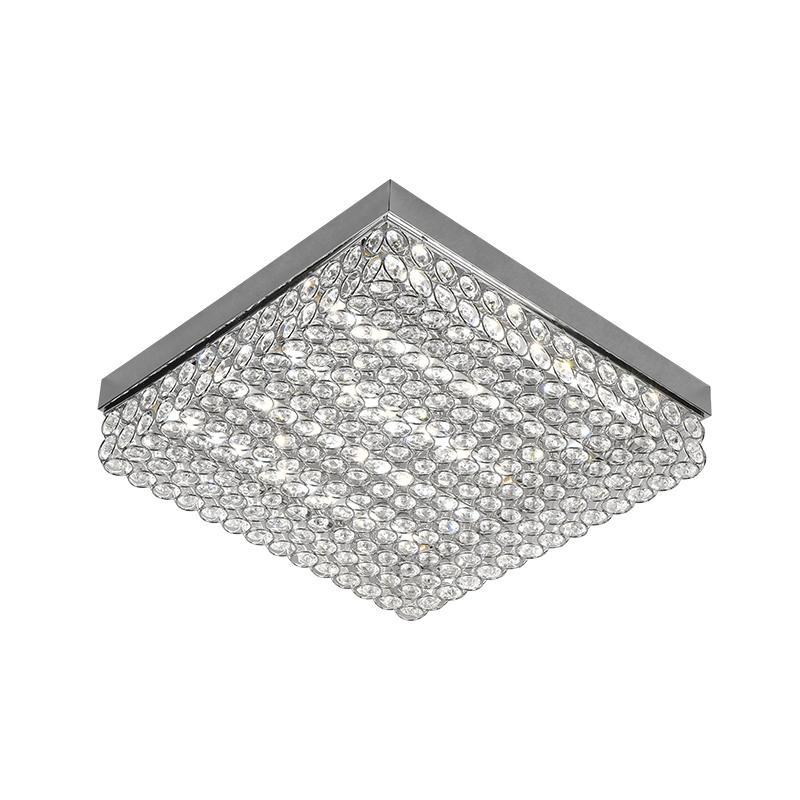 LED stropné luxusné svietidlo s diaľkovým ovládačom 55W - J2305/CH 4