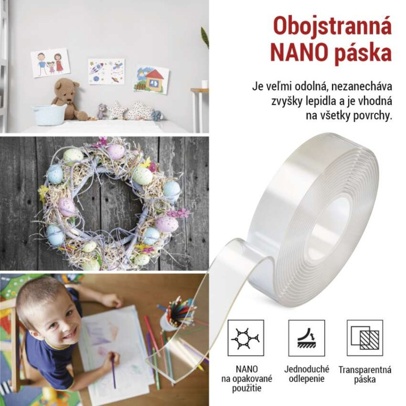 PÁSKA OBOUSTRANNÁ NANO 2x30 MM, 3 M 1