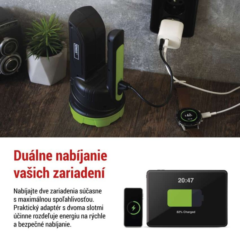 USB ADAPTÉR BASIC SÍŤ 15W; AC 2
