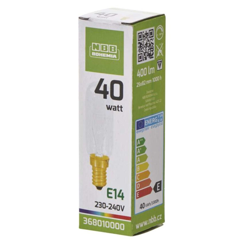 ADR 240V 40W E14 CLEAR RESISTA