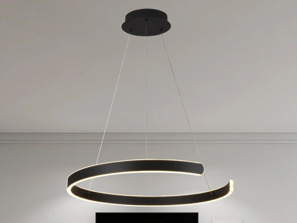 LED závesná lampa + diaľkový ovládač 70W - J4326/B 5