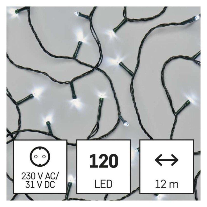 VIANOCE reťaz classic 120LED 12M IP44 D4AC03 1