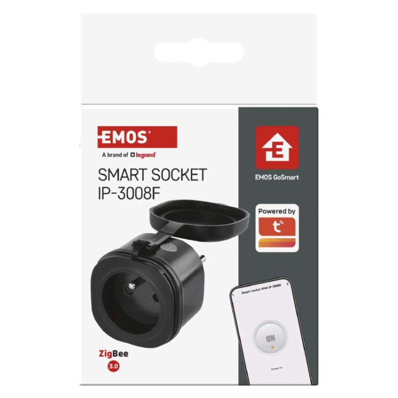 GOSMART ZIGBEE ZÁSUVKA IP44 S ČASOVAČEM/ 6