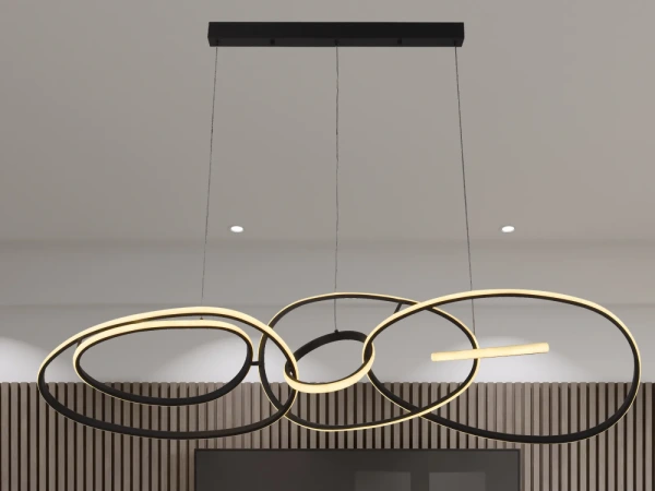 LED závesné svietidlo s diaľkovým ovládačom 150W - J4367/B 9