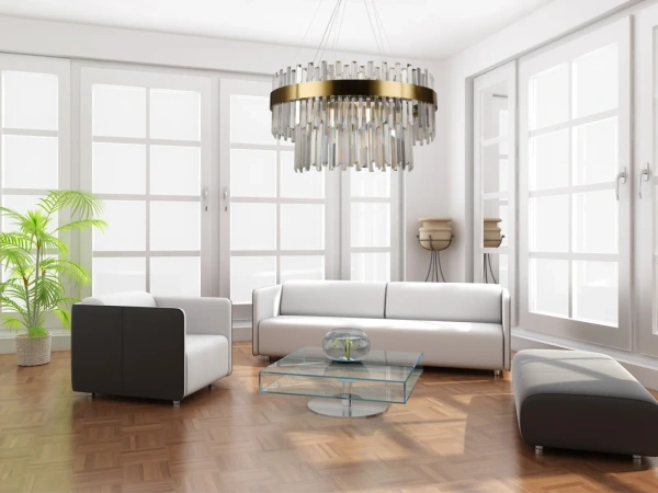 LED krištáľové svietidlo + diaľkový ovládač 80W - J6339/C 1