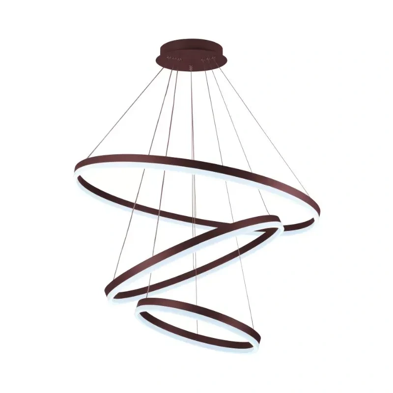 LED závesné svietidlo na lanku + diaľkový ovládač 125W - J4313/BR 4