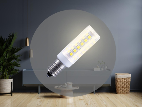 LED žiarovka 7W - E14 / SMD / 2800K - ZLS013C 2