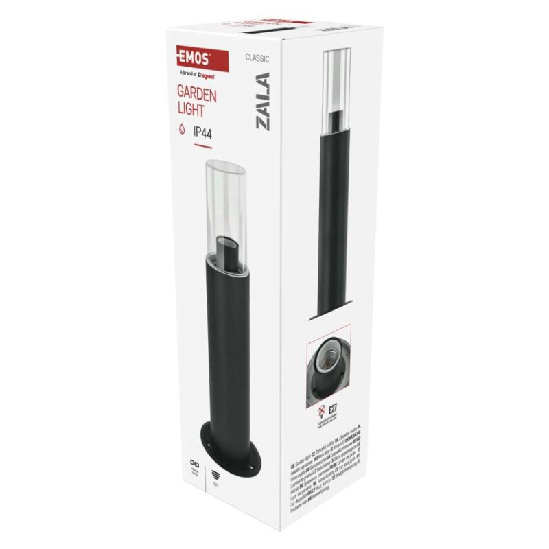 LED ZAHRADNÍ SVÍTIDLO,E27,IP44,MAX 15W,S 6