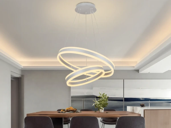 LED visiaca lampa + diaľkový ovládač 135W - J4317/S 2