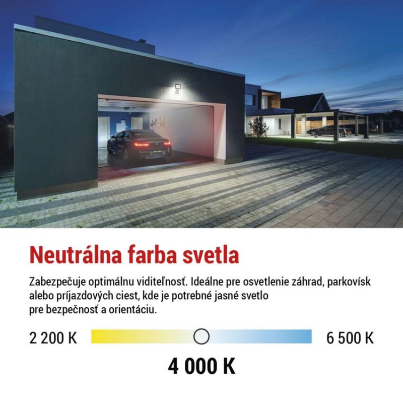 LED REFLEKTOR TAMBO 30W 3000LM PIR 9