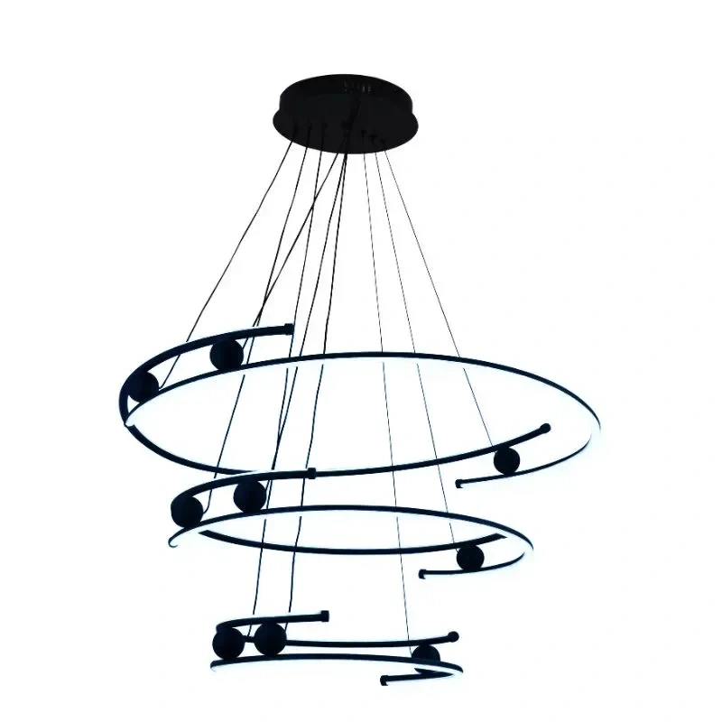 LED visiaca lampa na lanku + diaľkový ovládač 170W - J4347/B 3