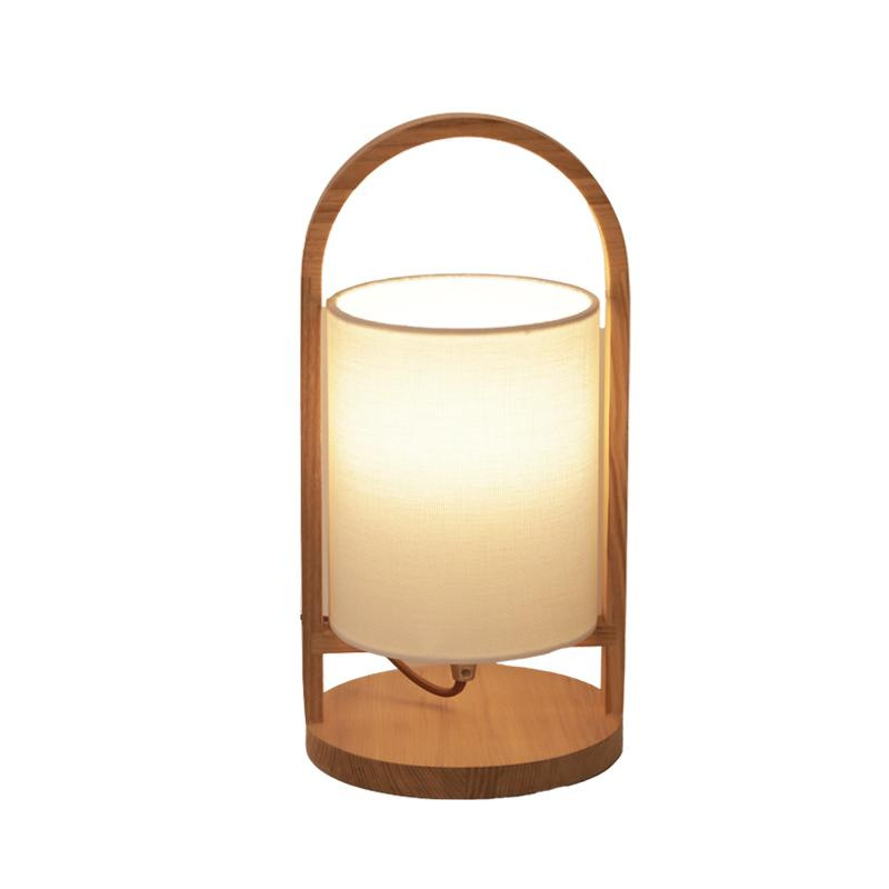 Dizajnová stolná lampa z masívneho dreva E27 / 60W - WRE171 7