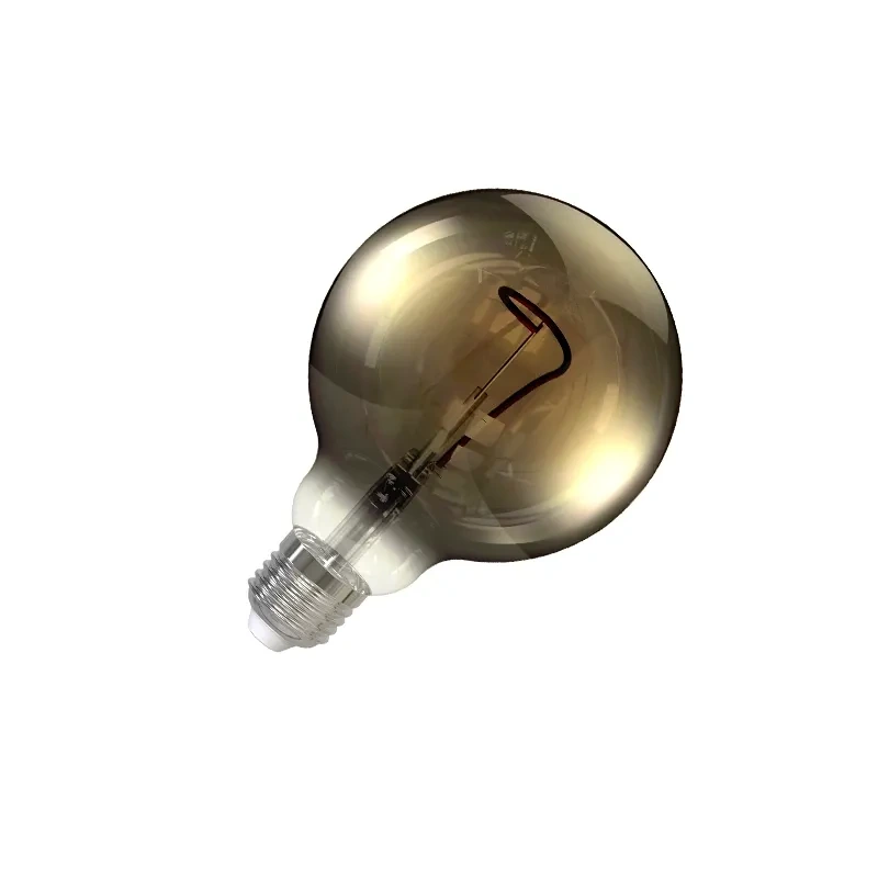 LED dekoratívna žiarovka / filament SHAPE 4W SMOKE - G95 / E27 / 1800K - ZSF108 2