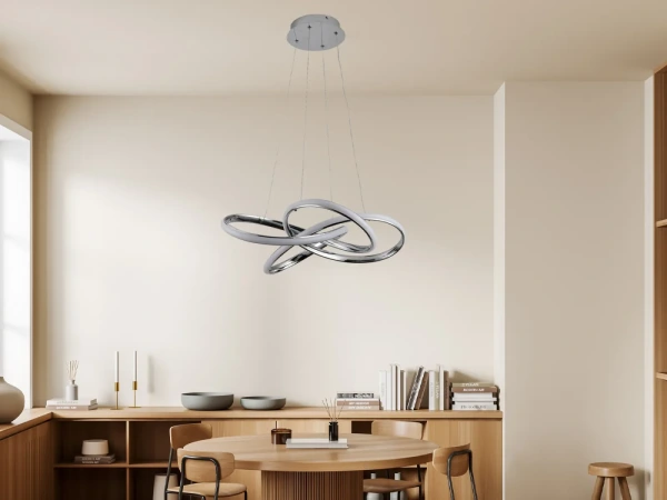 LED visiaca lampa + diaľkový ovládač 65W - J4332/CH 1