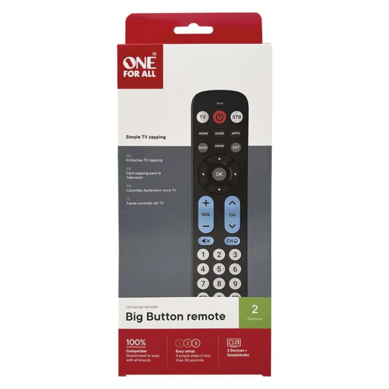D.O. OFA BIG BUTTON REMOTE 4