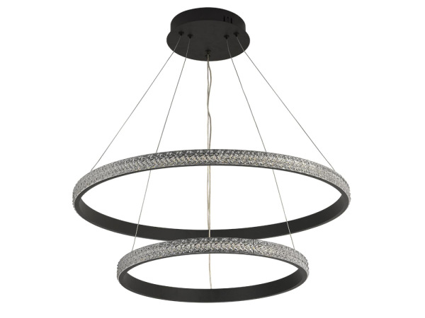 LED závesná lampa na lanku + diaľkový ovládač 65W - J4388/B 4