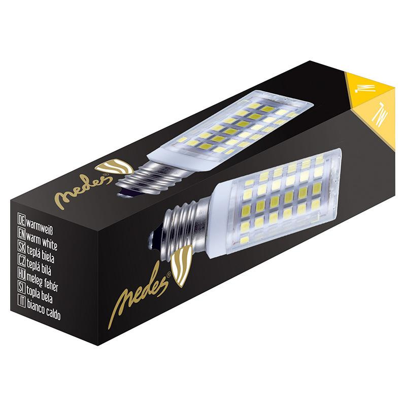 LED žiarovka 7W - E14 / SMD / 2800K - ZLS013C 5