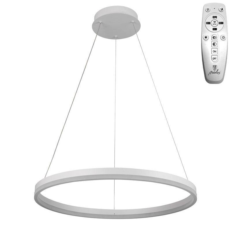LED závesná lampa na lanku + diaľkový ovládač 42W - J4308/W 7