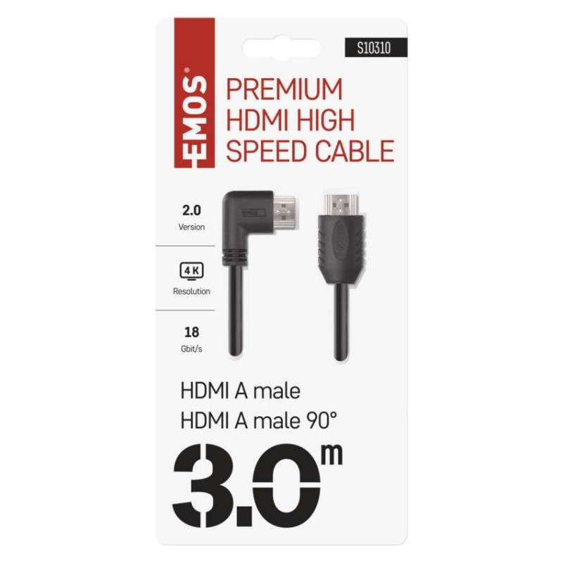 HDMI 2.0 A/M-A/M 90 3M 2