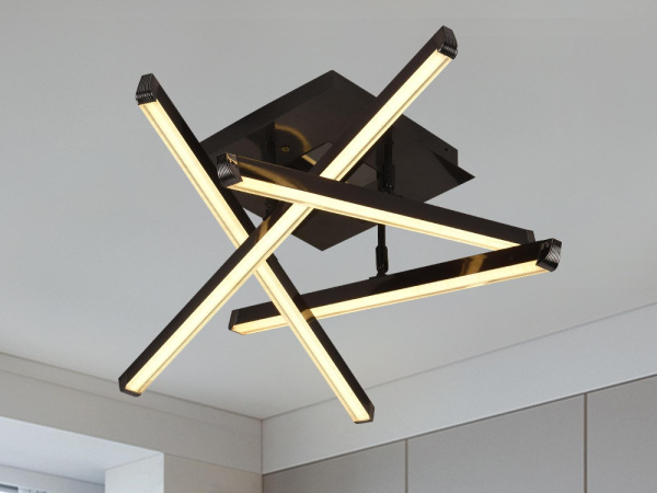 LED stropné svietidlo s diaľkovým ovládačom 60W - J3368/BCH 10