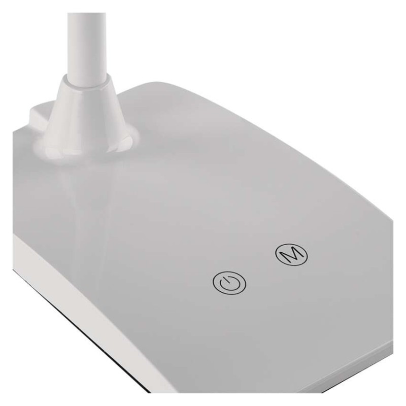Stolná lampa LED EDDY 480lm, 6W, biela Z7599W EMOS 14