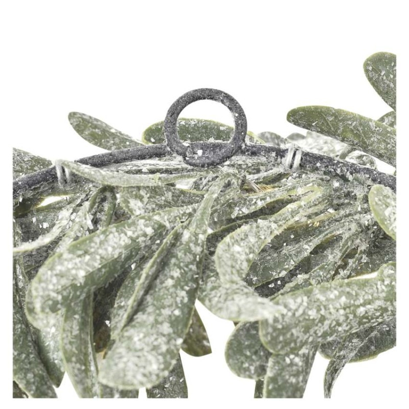 25LED MISTLETOE WREATH 3AA WW 10