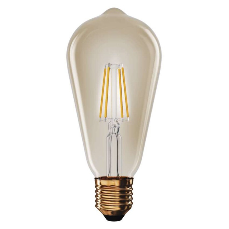 LED VNT ST64 4,5W(40W) 420lm E27 WW+ 6