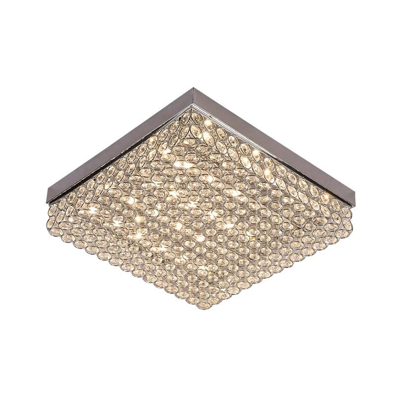 LED stropné luxusné svietidlo s diaľkovým ovládačom 55W - J2305/CH 1
