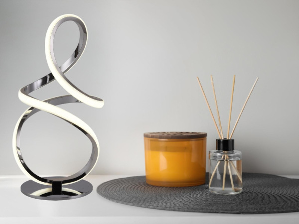 LED dizajnová stolná lampa 28W - JT1305/CH 5