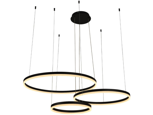 LED závesné svietidlo s diaľkovým ovládačom 125W - J4384/B 6