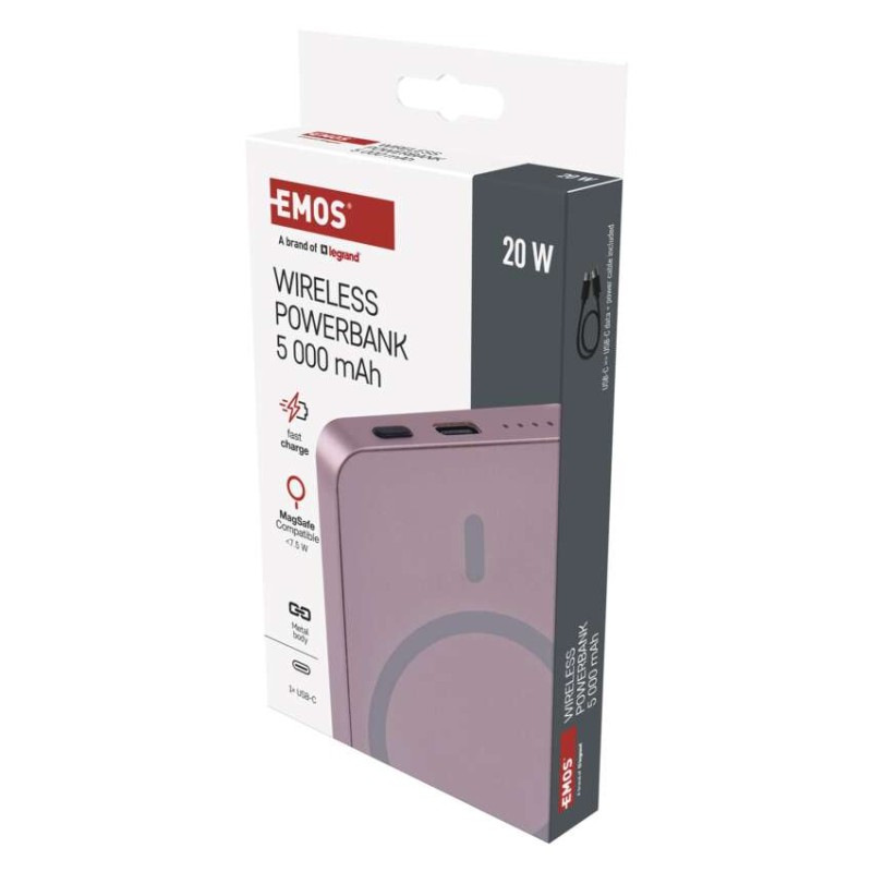 EMOS POWERBANKA WI 522 5000MAH LOSOSOVÁ 3
