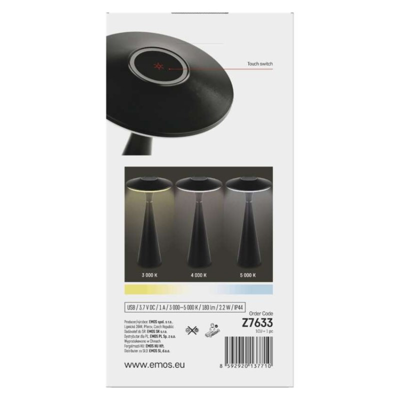 LED STOLNÍ LAMPA JASON 10