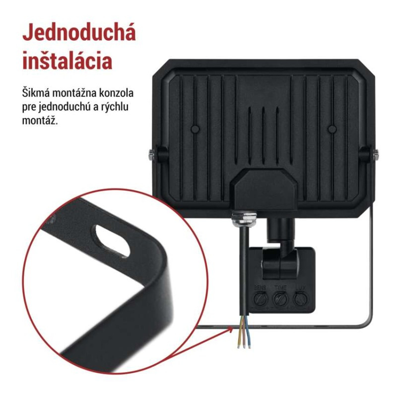 LED REFLEKTOR SIMPO 30W 3000LM IP44 NW P 7