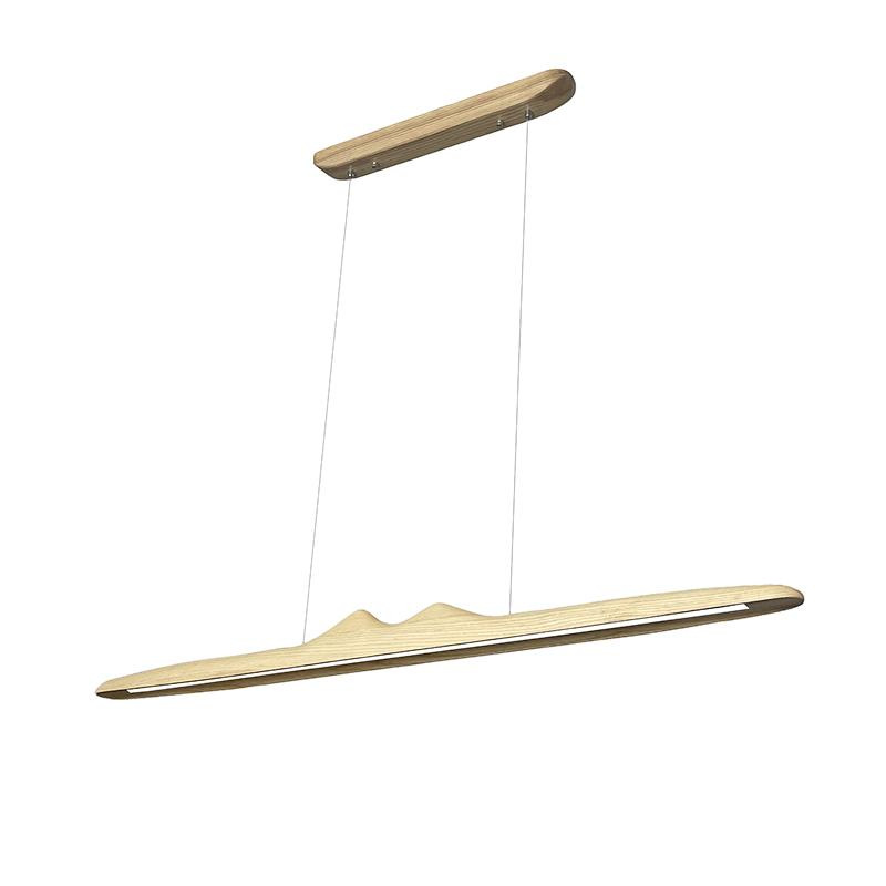 Drevený luster na lanku z masívneho dreva LED 22W / 1200 - WRL0921 6