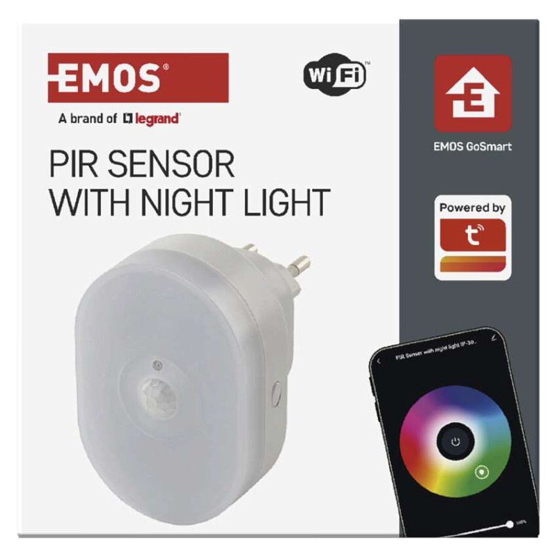 GOSMART WIFI PIR SENZOR S NOČNÍM SVĚTLEM 10