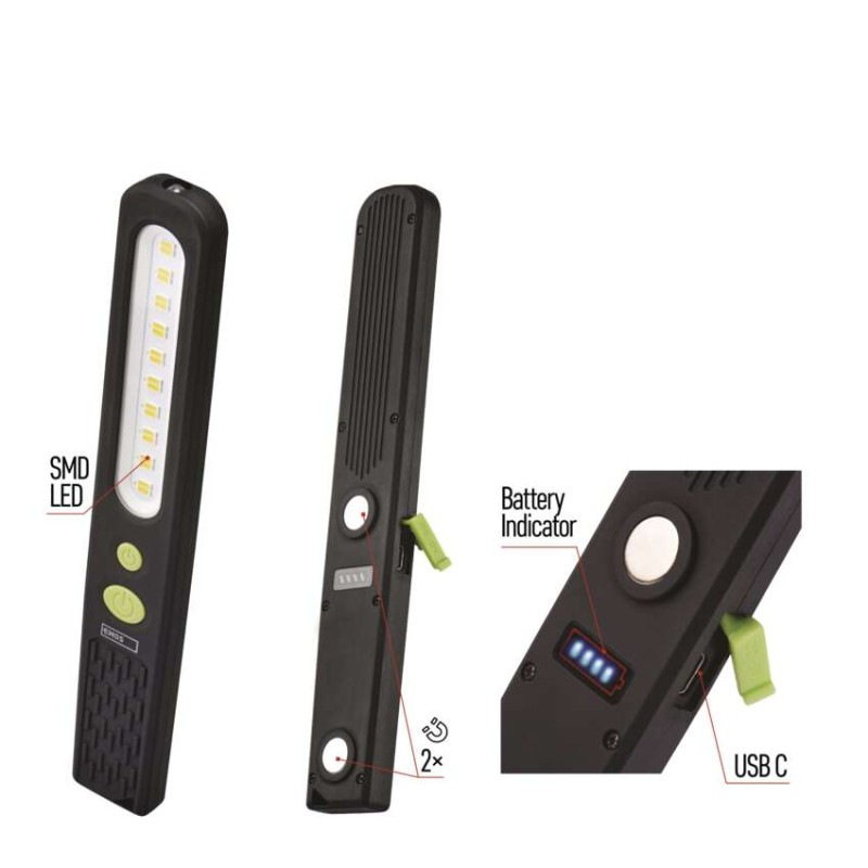 Pracovné LED nabíjacie svietidlo  P4538 4