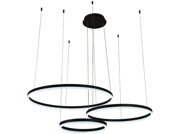 LED závesné svietidlo s diaľkovým ovládačom 125W - J4384/B 10