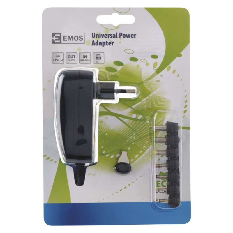 Univerzálny pulzný USB napájací zdroj 2250 mA s hrebienkom 2