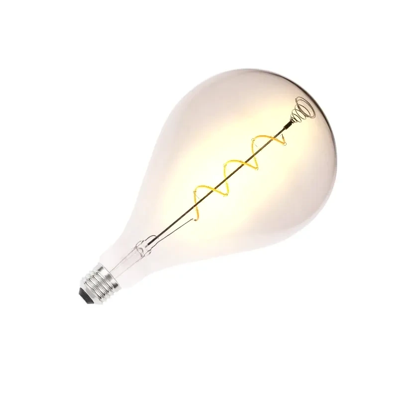 LED dekoratívna žiarovka / filament SPIRAL 4W SMOKE - A165 / E27 / 2000K - ZSF114 3
