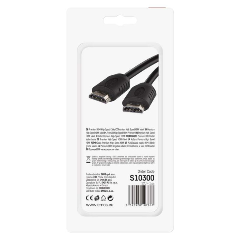 HDMI 2.0 A/M-A/M 3M 3