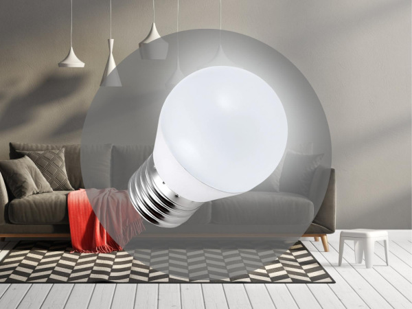 LED žiarovka 5W - G45 / E27 / SMD / 6500K - ZLS807 2