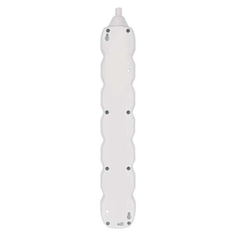 Kábel predlžovací 6Z-3m s vypínačom biely PVC 3x1,5mm2 9