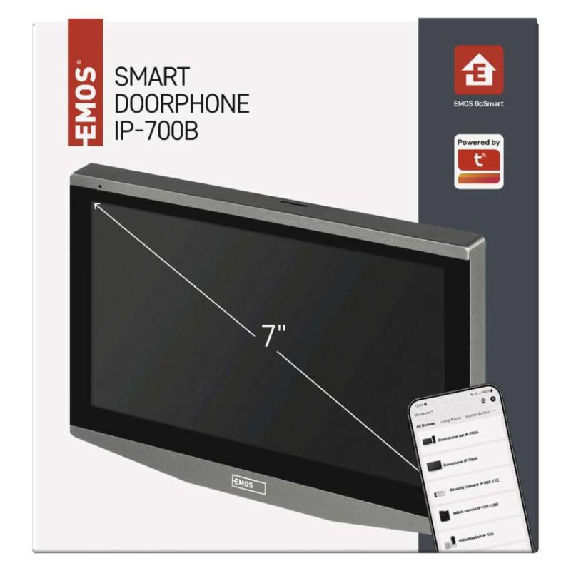 GOSMART VIDEOTELEFON 7 LCD SLAVE IP-700 6