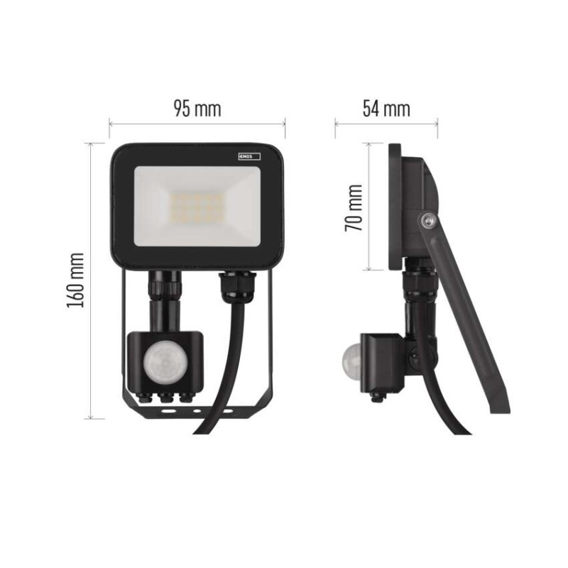 LED REFLEKTOR PROFI 10W 1100LM PIR 4